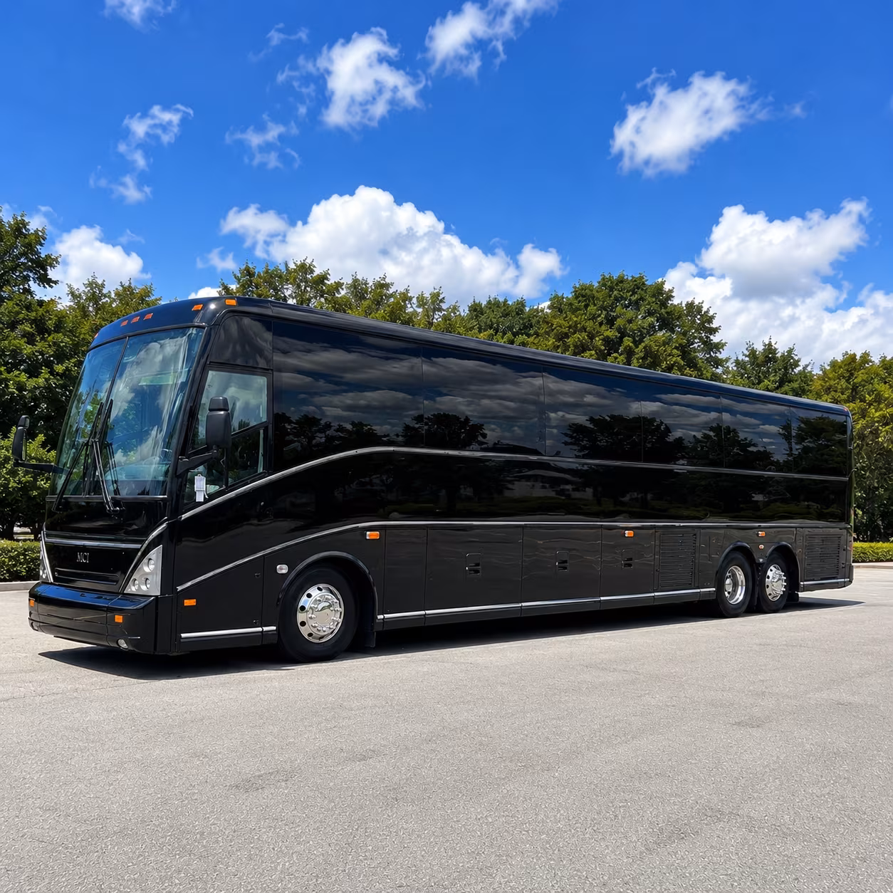 bellevue concert charter bus rentals