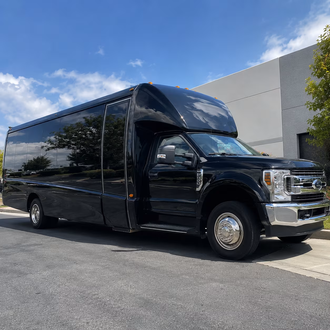 renton government military charter bus services
