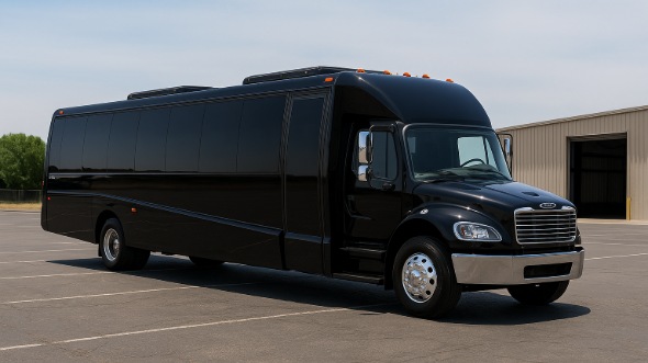 Exterior of Charter Bus Company Bellevue's 18 Passenger Minibus in Bellevue