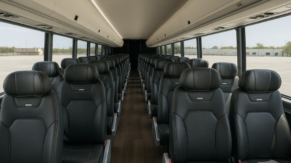 18 passenger minibus interior