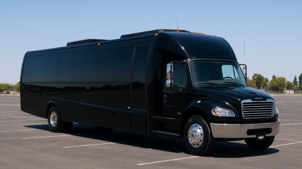 Exterior of Charter Bus Company Bellevue's 20 Passenger Mini bus in Bellevue