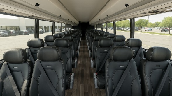 bremerton 15 passenger minibus inside