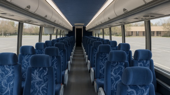 bremerton 56 passenger charter bus interior