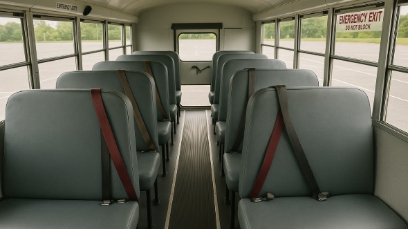 bremerton school bus rental interior