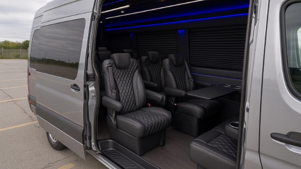 bremerton sprinter van with driver interior